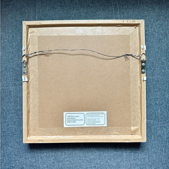 Framed Print (2) Set “All About Giraffe” Floating Print - Marmont Hill Art 11x11 - Picture 5 of 8